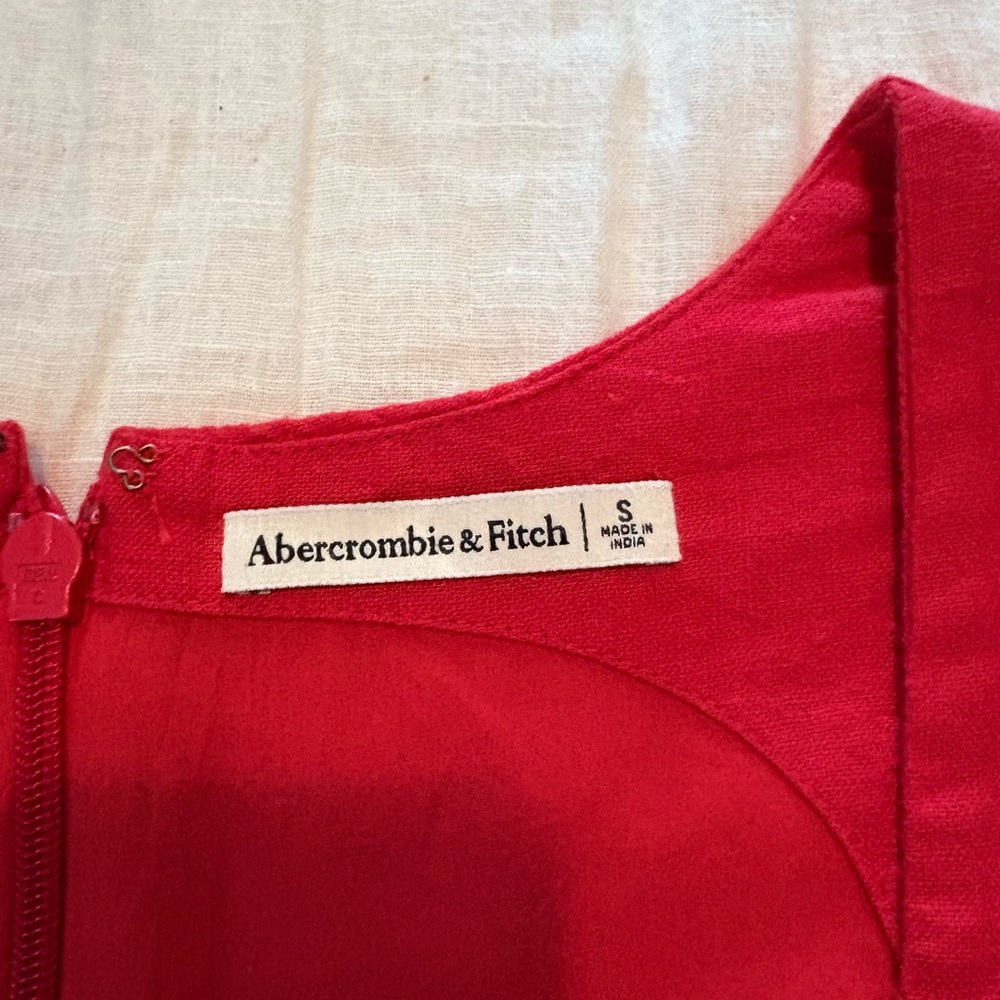 Abercrombie & Fitch Red Dress